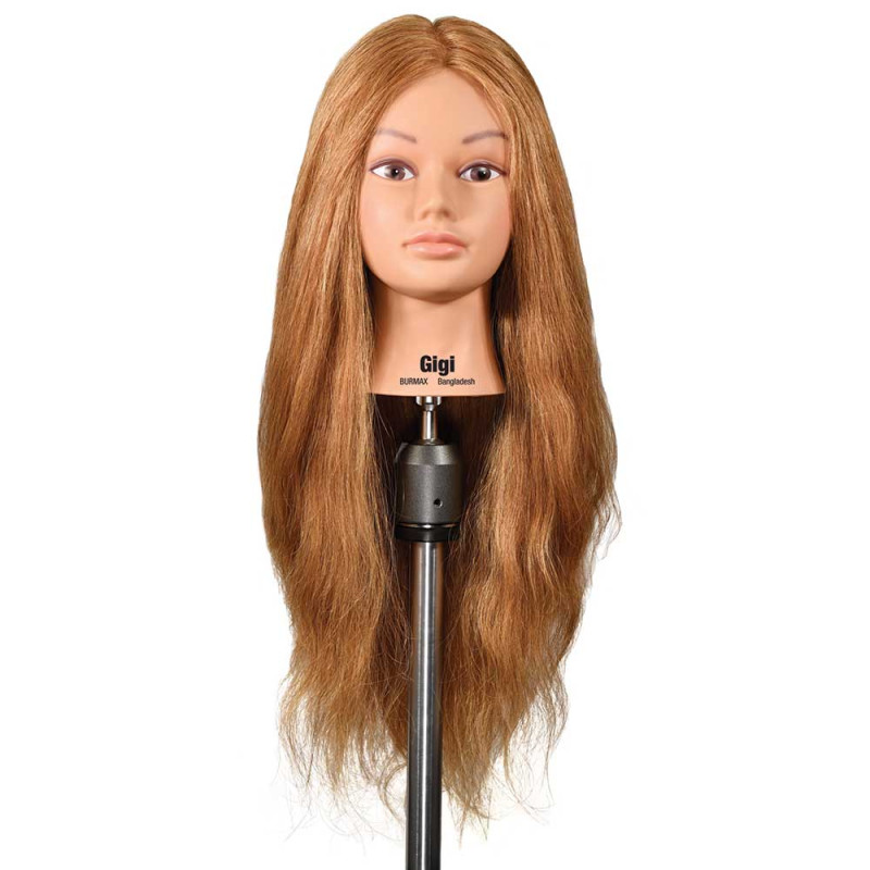 Gigi Extra Thick Dark Blonde 100 Human Hair Cosmetology Mannequin Head By Celebrity At