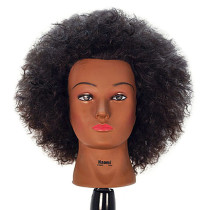 cosmetology mannequin heads african american