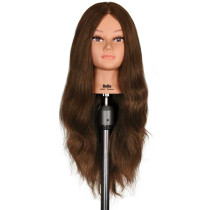Image 1 - Bella Extra Thick 100% Human Hair Cosmetology Mannequin Head by Celebrity
